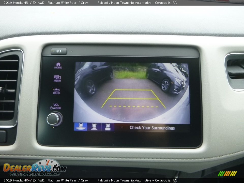 2019 Honda HR-V EX AWD Platinum White Pearl / Gray Photo #15