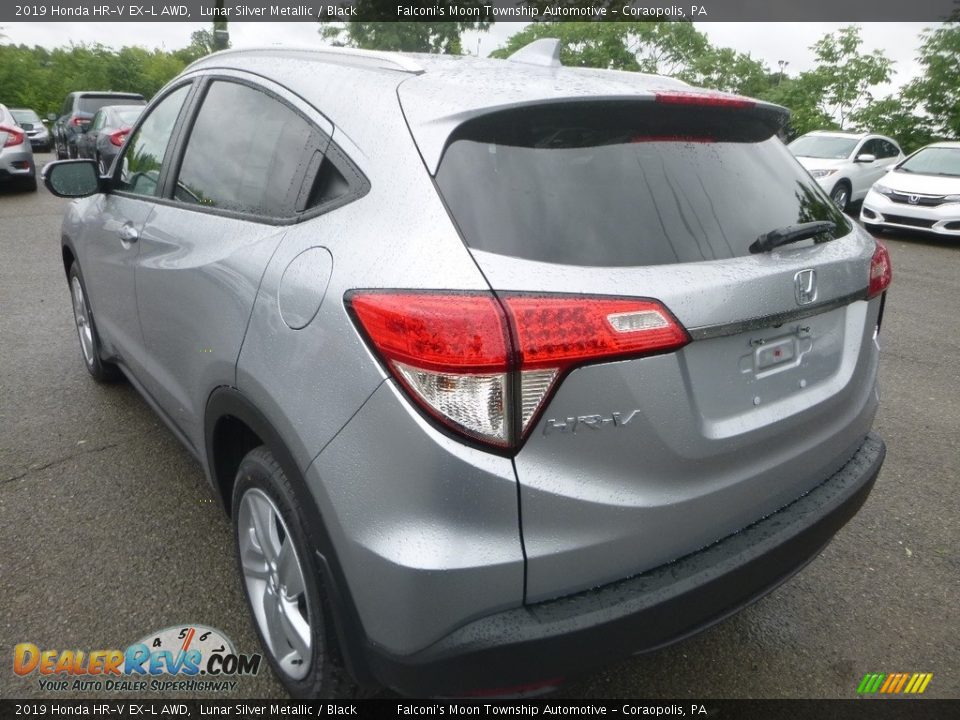 2019 Honda HR-V EX-L AWD Lunar Silver Metallic / Black Photo #2