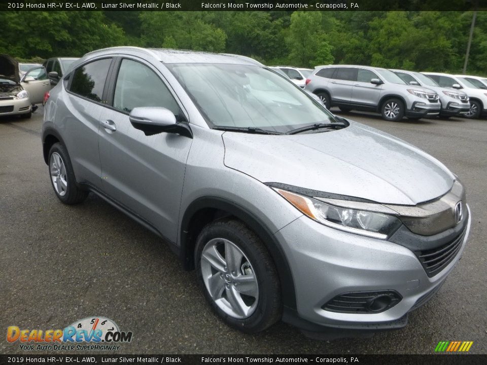 2019 Honda HR-V EX-L AWD Lunar Silver Metallic / Black Photo #5