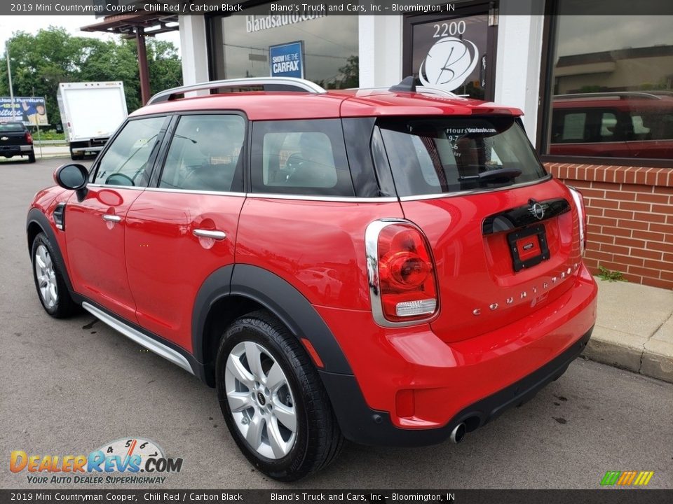 2019 Mini Countryman Cooper Chili Red / Carbon Black Photo #32