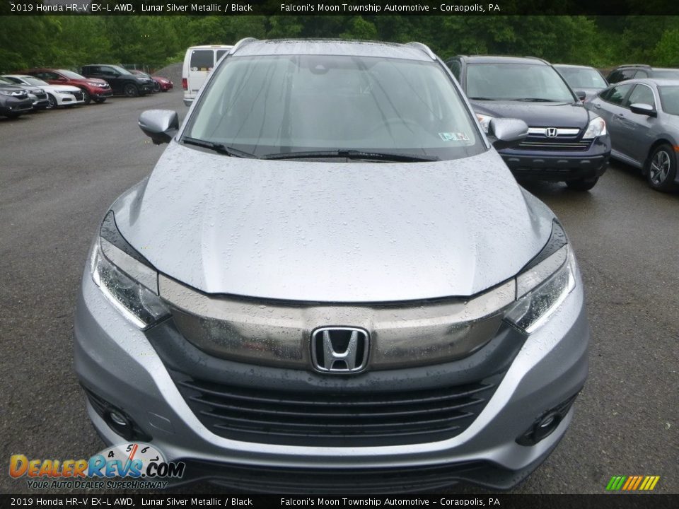 2019 Honda HR-V EX-L AWD Lunar Silver Metallic / Black Photo #6