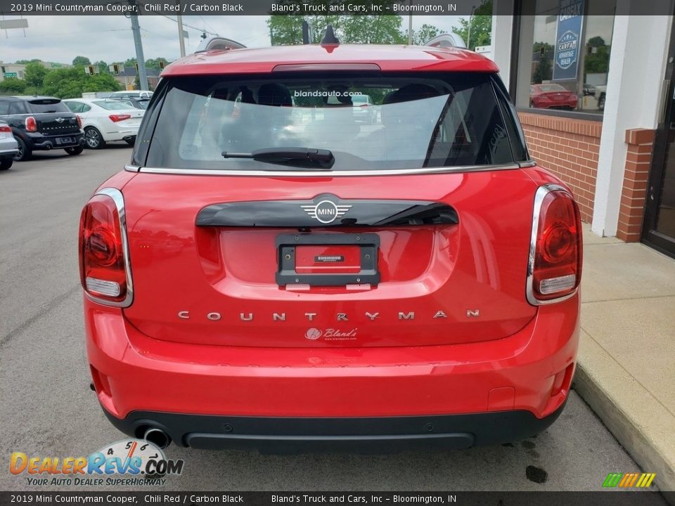 2019 Mini Countryman Cooper Chili Red / Carbon Black Photo #33