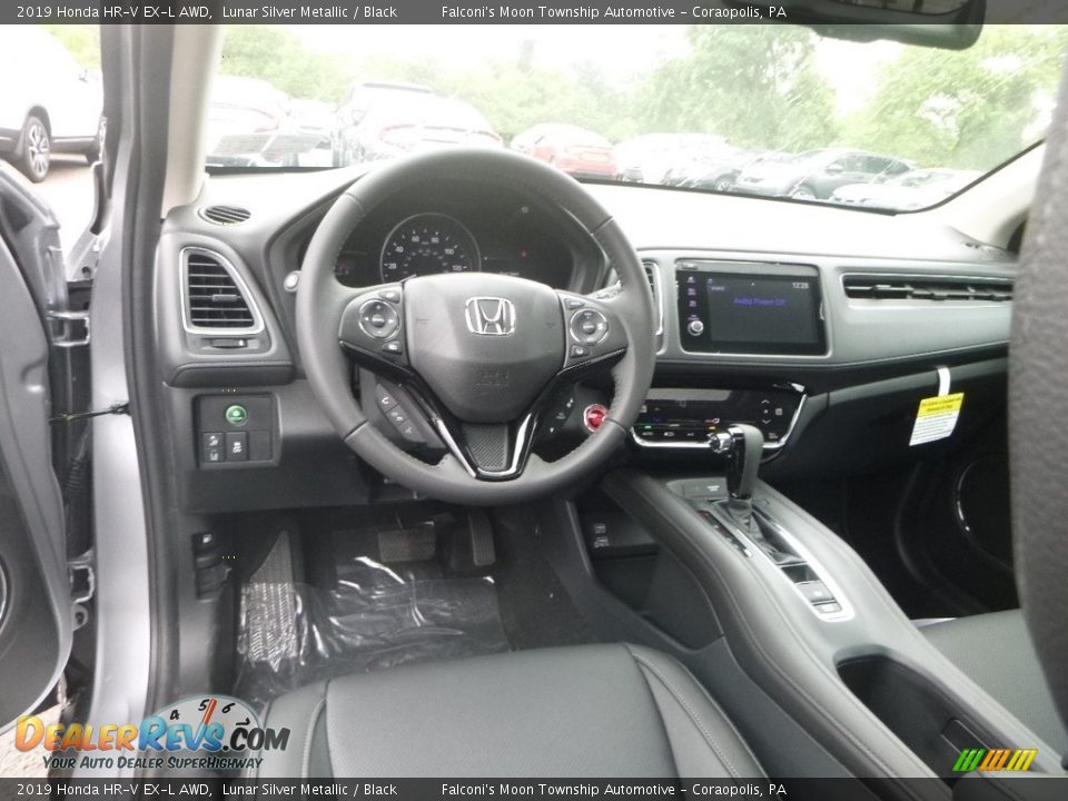 2019 Honda HR-V EX-L AWD Lunar Silver Metallic / Black Photo #10