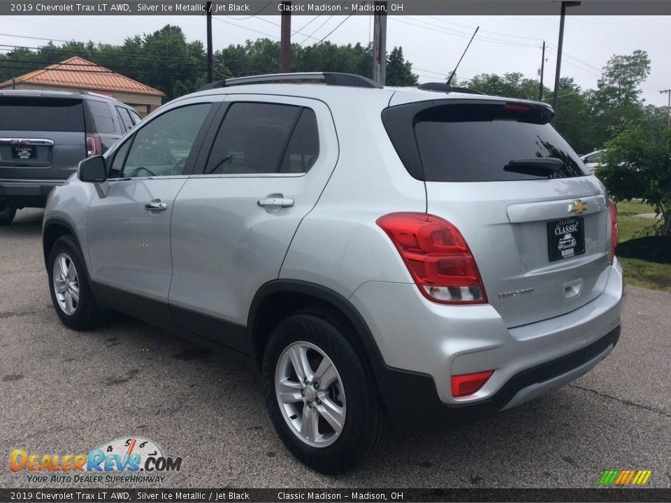 2019 Chevrolet Trax LT AWD Silver Ice Metallic / Jet Black Photo #5