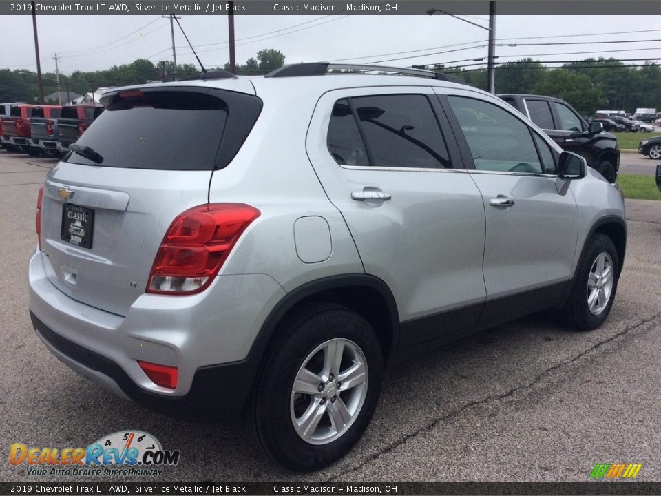 2019 Chevrolet Trax LT AWD Silver Ice Metallic / Jet Black Photo #7