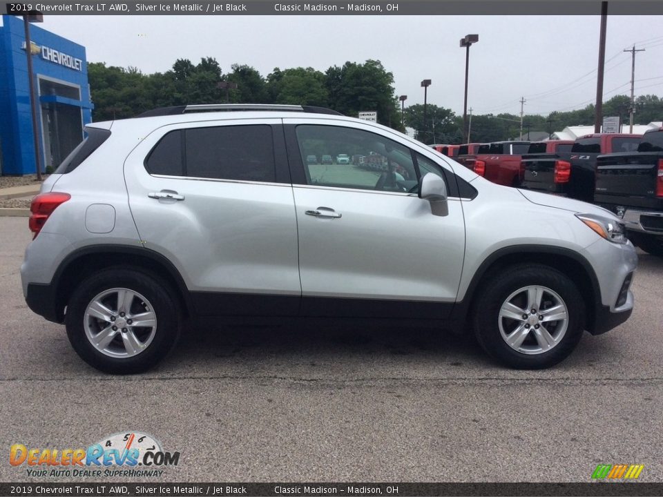 2019 Chevrolet Trax LT AWD Silver Ice Metallic / Jet Black Photo #8