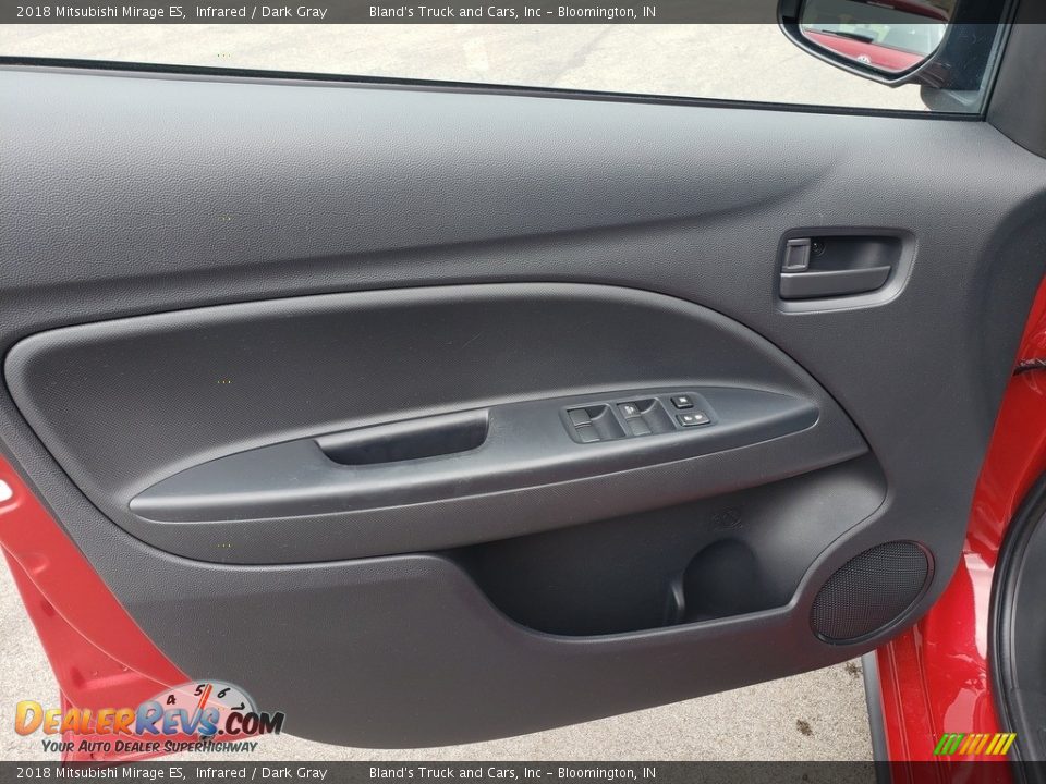 2018 Mitsubishi Mirage ES Infrared / Dark Gray Photo #4