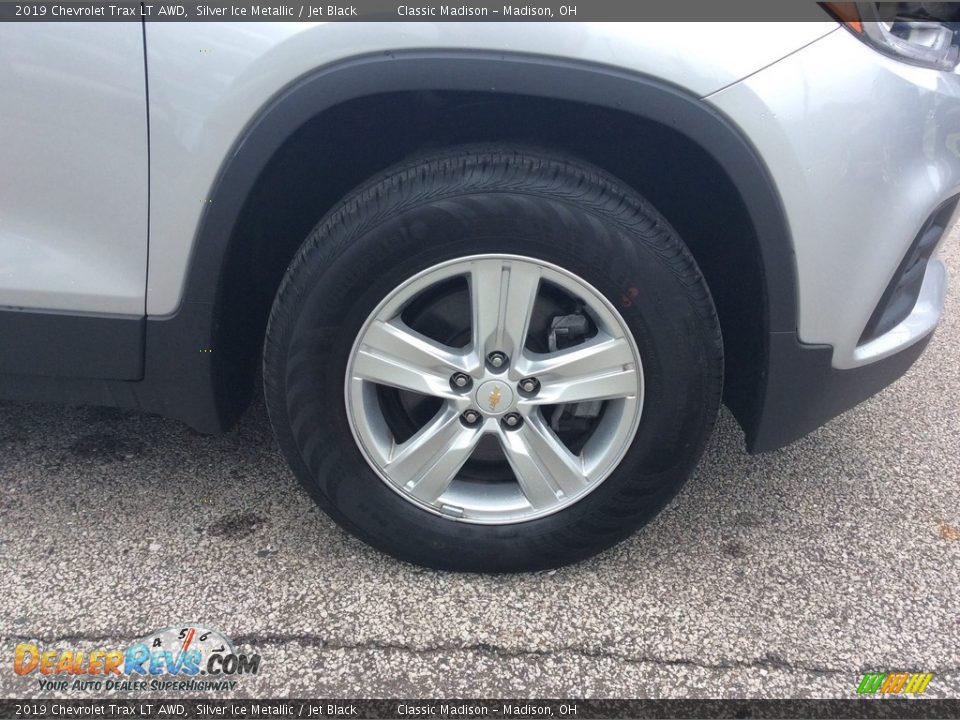 2019 Chevrolet Trax LT AWD Silver Ice Metallic / Jet Black Photo #9