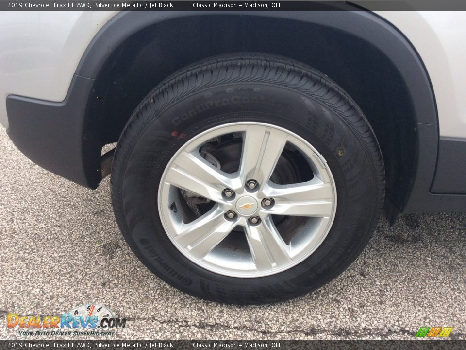 2019 Chevrolet Trax LT AWD Silver Ice Metallic / Jet Black Photo #10