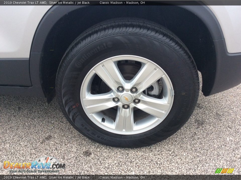 2019 Chevrolet Trax LT AWD Silver Ice Metallic / Jet Black Photo #11