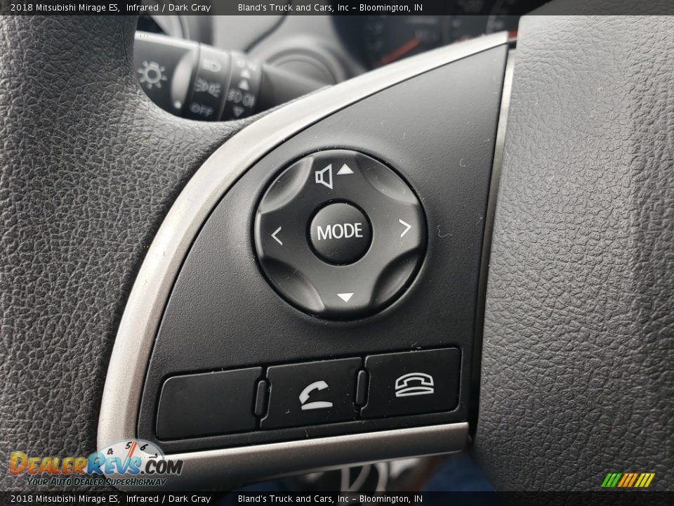 2018 Mitsubishi Mirage ES Infrared / Dark Gray Photo #9