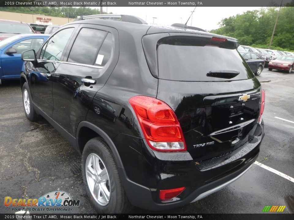 2019 Chevrolet Trax LT AWD Mosaic Black Metallic / Jet Black Photo #3