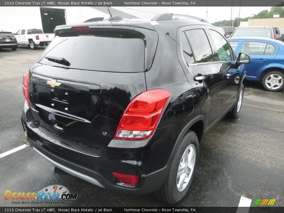 2019 Chevrolet Trax LT AWD Mosaic Black Metallic / Jet Black Photo #5