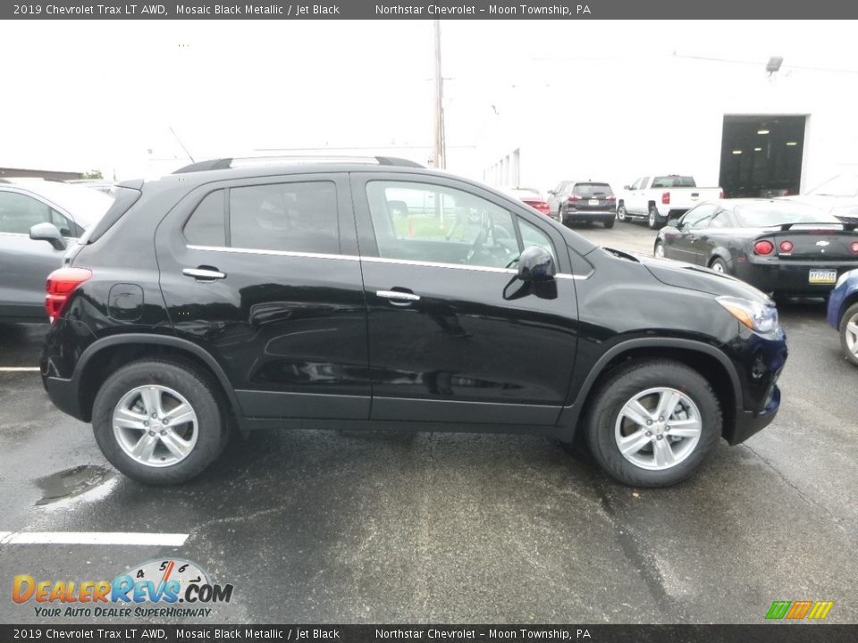 2019 Chevrolet Trax LT AWD Mosaic Black Metallic / Jet Black Photo #6