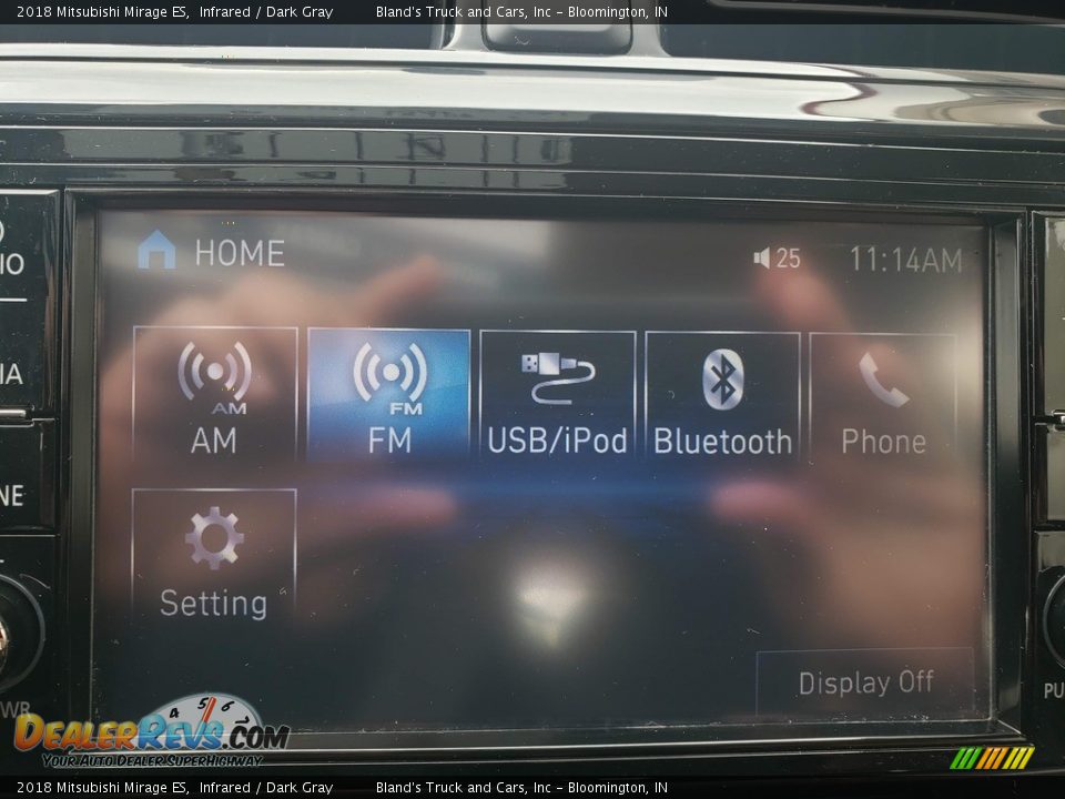 2018 Mitsubishi Mirage ES Infrared / Dark Gray Photo #14