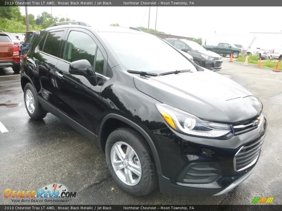 2019 Chevrolet Trax LT AWD Mosaic Black Metallic / Jet Black Photo #7