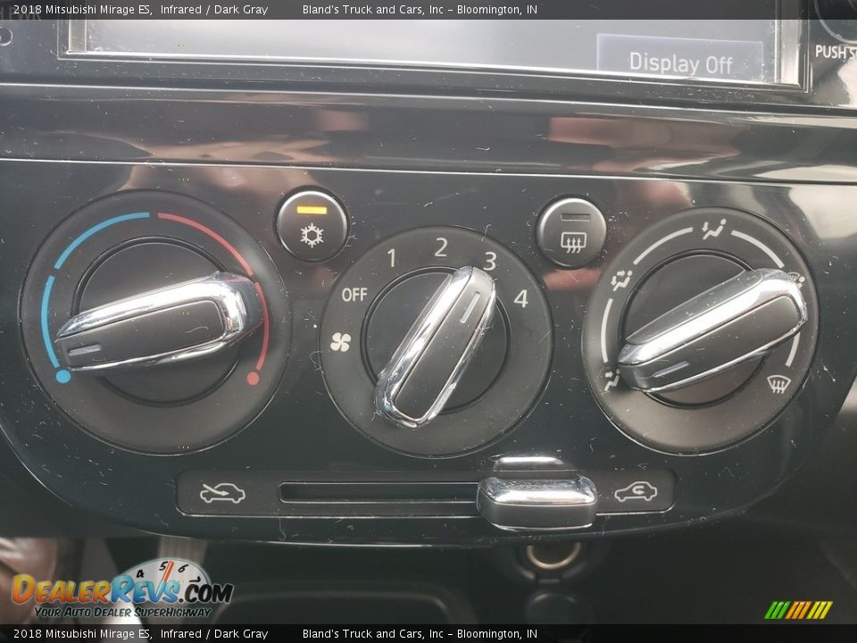 2018 Mitsubishi Mirage ES Infrared / Dark Gray Photo #16