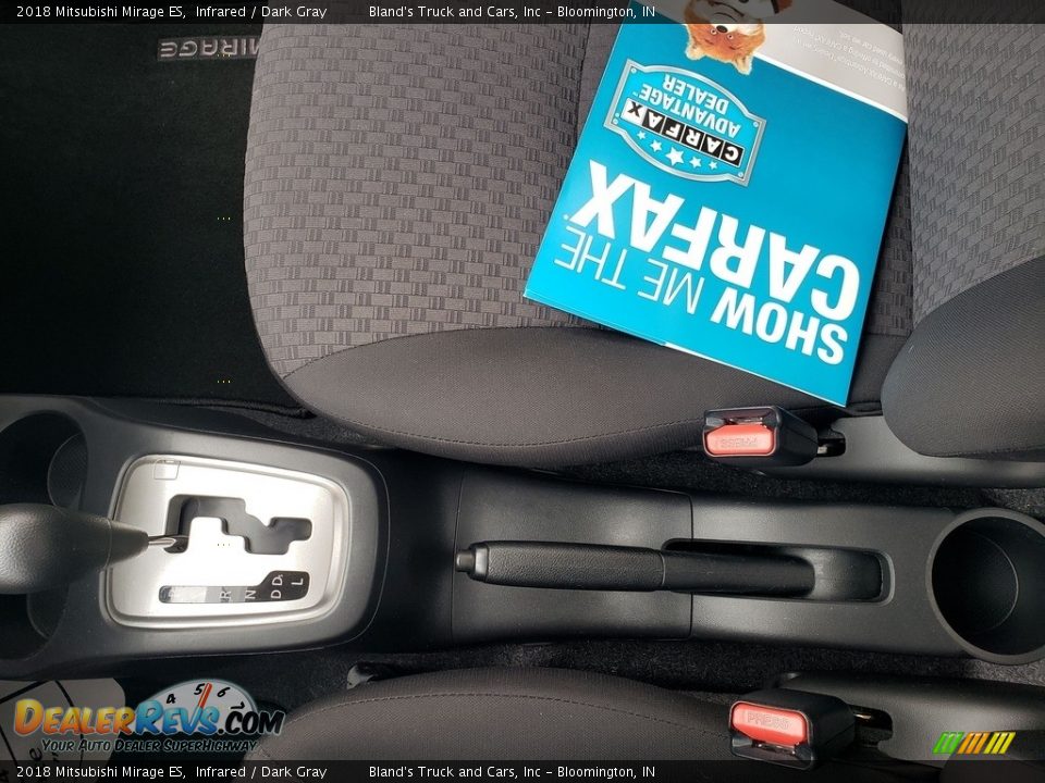 2018 Mitsubishi Mirage ES Infrared / Dark Gray Photo #19