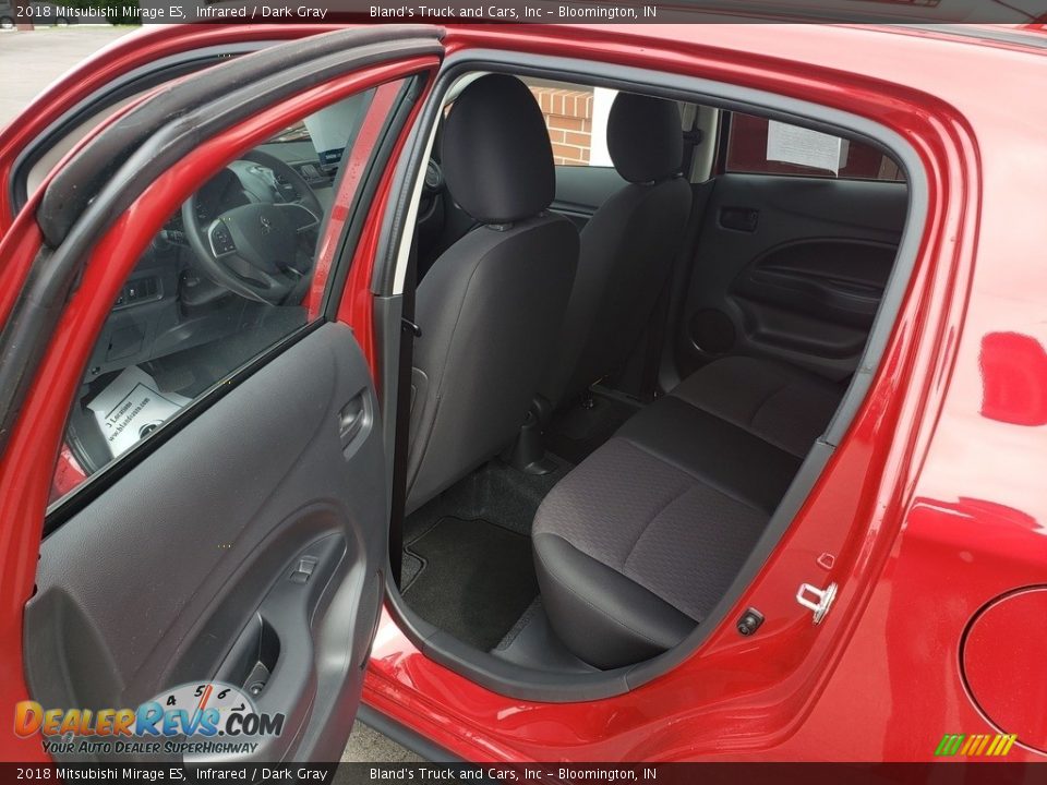 2018 Mitsubishi Mirage ES Infrared / Dark Gray Photo #20