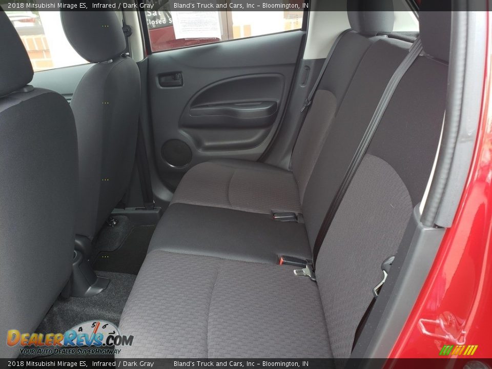2018 Mitsubishi Mirage ES Infrared / Dark Gray Photo #22