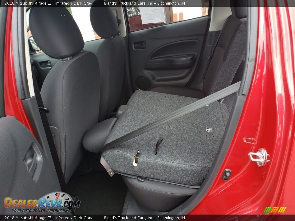 2018 Mitsubishi Mirage ES Infrared / Dark Gray Photo #23