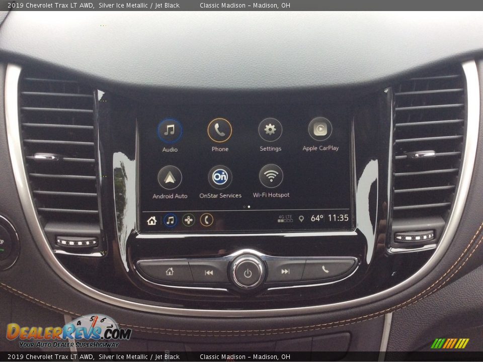 2019 Chevrolet Trax LT AWD Silver Ice Metallic / Jet Black Photo #20