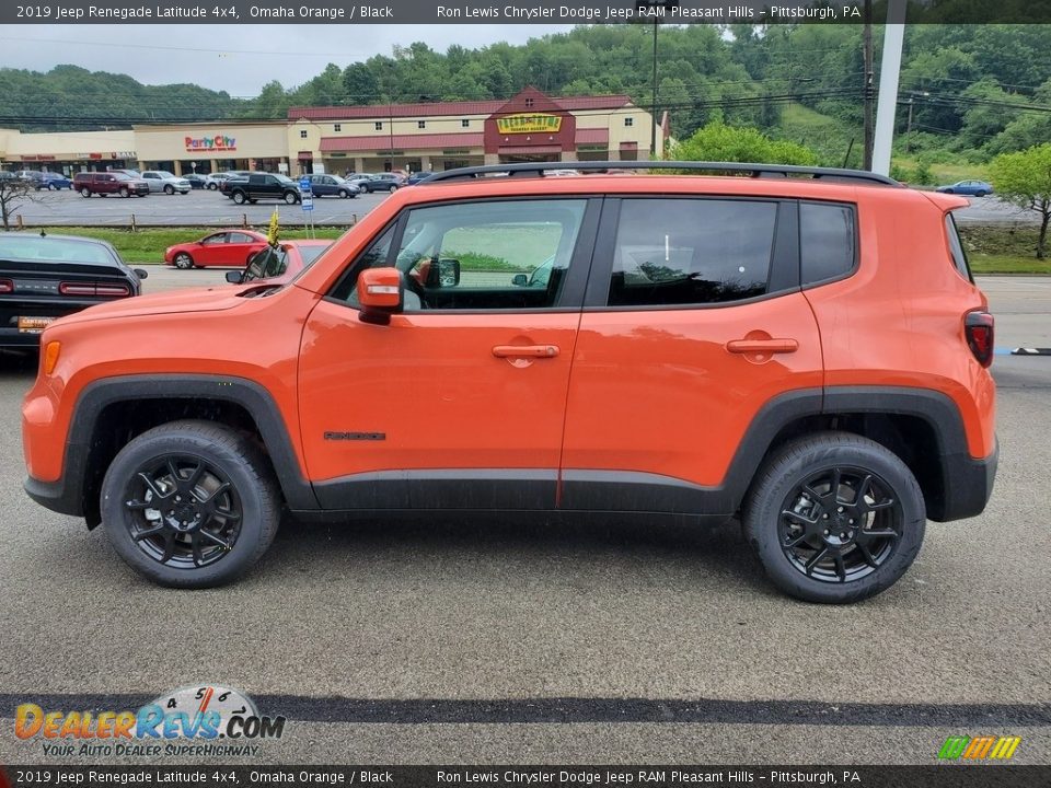 Omaha Orange 2019 Jeep Renegade Latitude 4x4 Photo #2