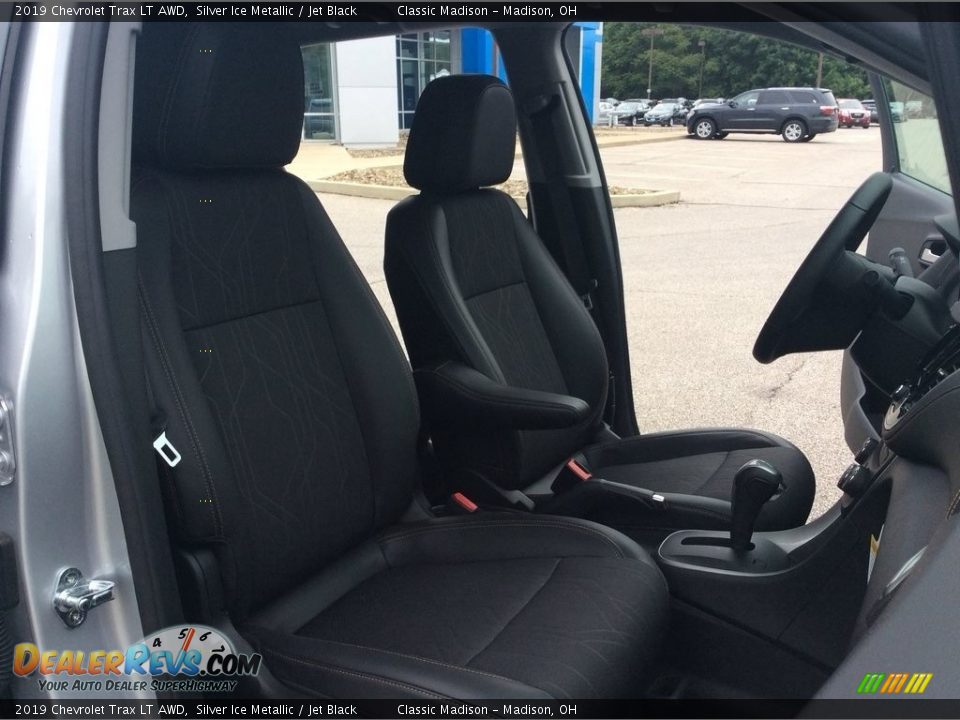 2019 Chevrolet Trax LT AWD Silver Ice Metallic / Jet Black Photo #28