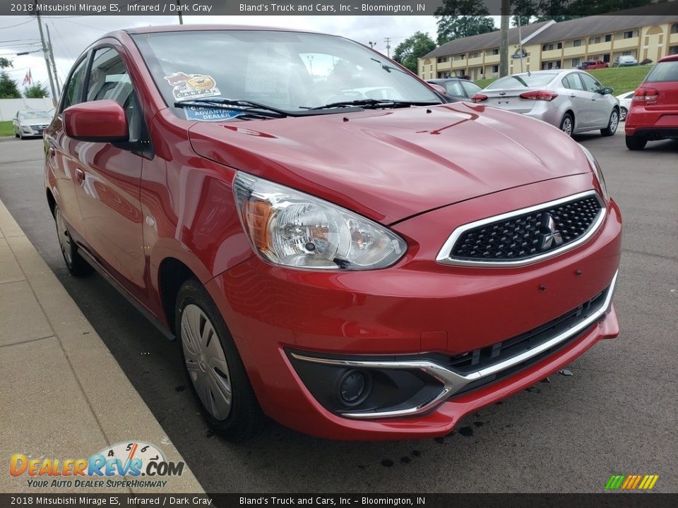 Front 3/4 View of 2018 Mitsubishi Mirage ES Photo #36