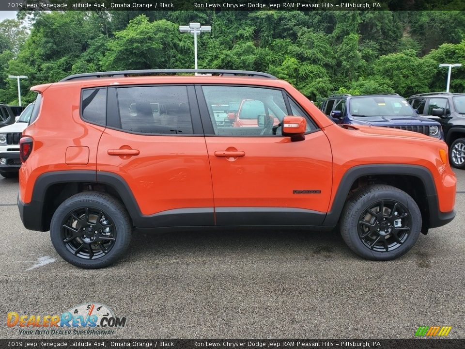 Omaha Orange 2019 Jeep Renegade Latitude 4x4 Photo #7