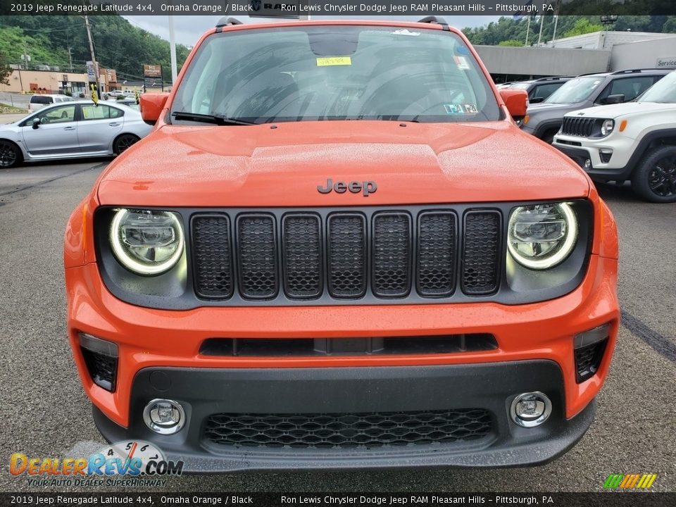 Omaha Orange 2019 Jeep Renegade Latitude 4x4 Photo #9