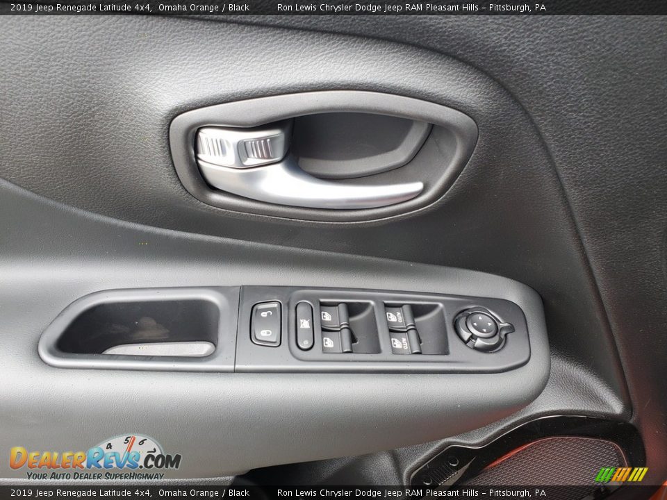 2019 Jeep Renegade Latitude 4x4 Omaha Orange / Black Photo #14