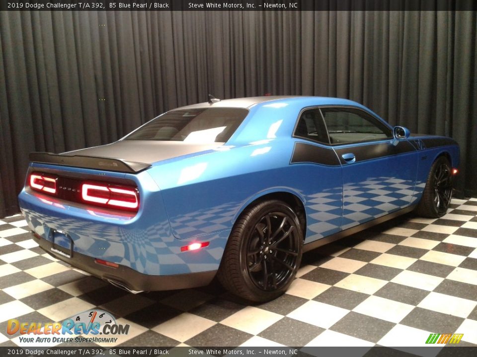 2019 Dodge Challenger T/A 392 B5 Blue Pearl / Black Photo #6