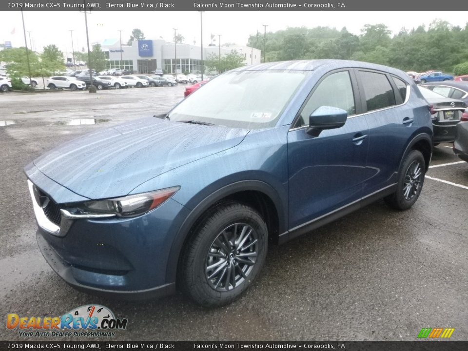 2019 Mazda CX-5 Touring AWD Eternal Blue Mica / Black Photo #5