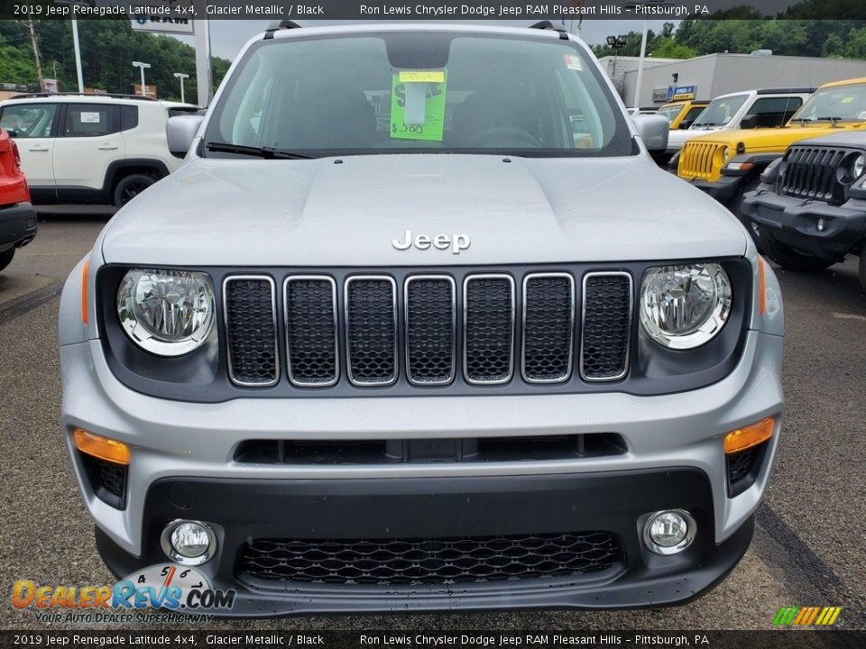 2019 Jeep Renegade Latitude 4x4 Glacier Metallic / Black Photo #9