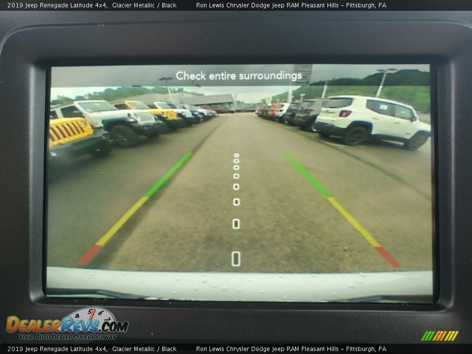 2019 Jeep Renegade Latitude 4x4 Glacier Metallic / Black Photo #16