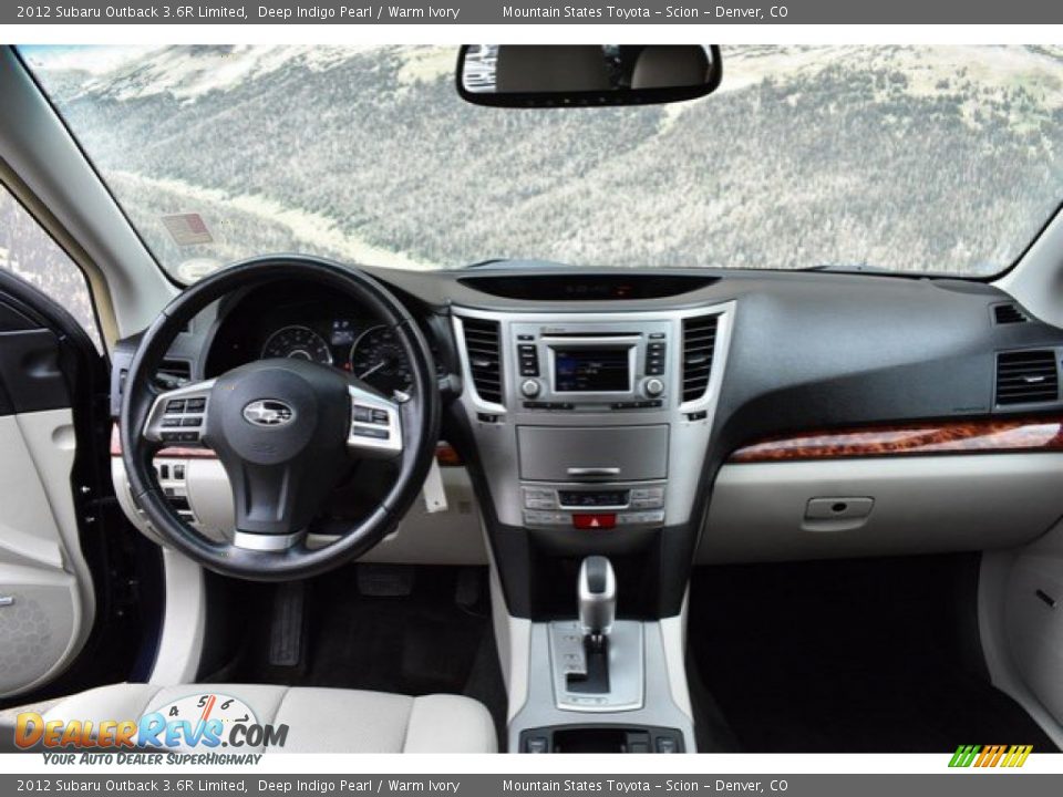 2012 Subaru Outback 3.6R Limited Deep Indigo Pearl / Warm Ivory Photo #13
