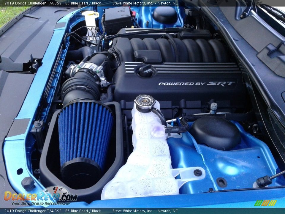 2019 Dodge Challenger T/A 392 B5 Blue Pearl / Black Photo #34