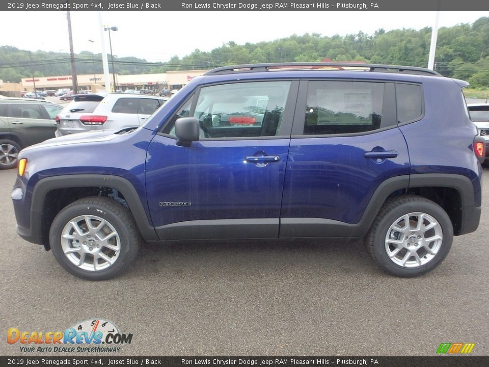 2019 Jeep Renegade Sport 4x4 Jetset Blue / Black Photo #2