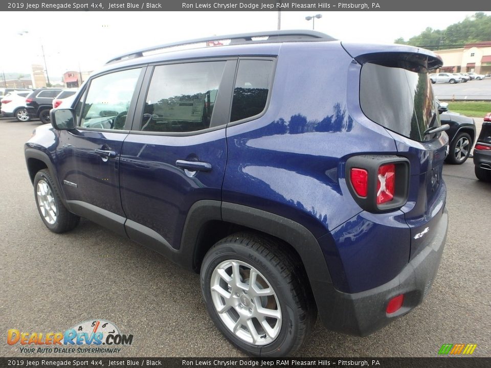 2019 Jeep Renegade Sport 4x4 Jetset Blue / Black Photo #3