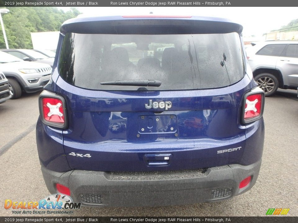2019 Jeep Renegade Sport 4x4 Jetset Blue / Black Photo #4