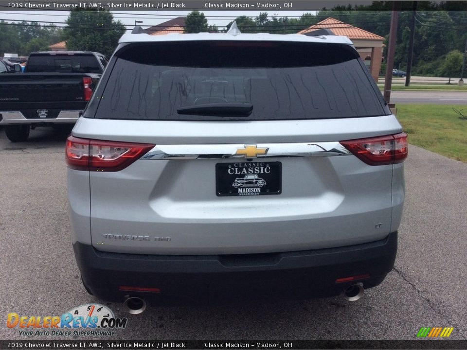 2019 Chevrolet Traverse LT AWD Silver Ice Metallic / Jet Black Photo #6