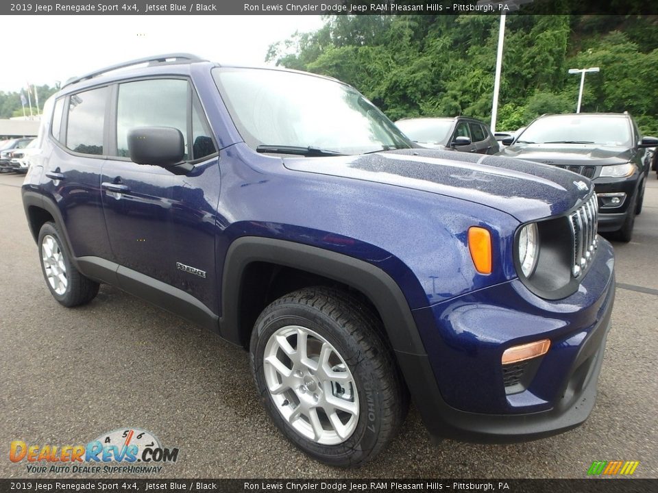 2019 Jeep Renegade Sport 4x4 Jetset Blue / Black Photo #8