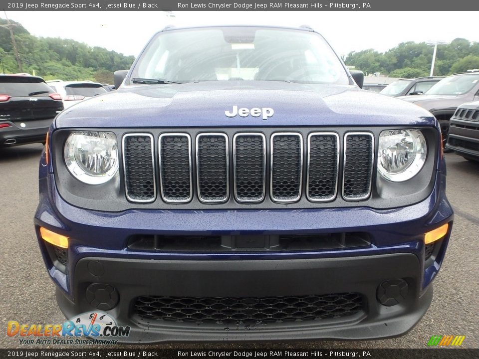 2019 Jeep Renegade Sport 4x4 Jetset Blue / Black Photo #9