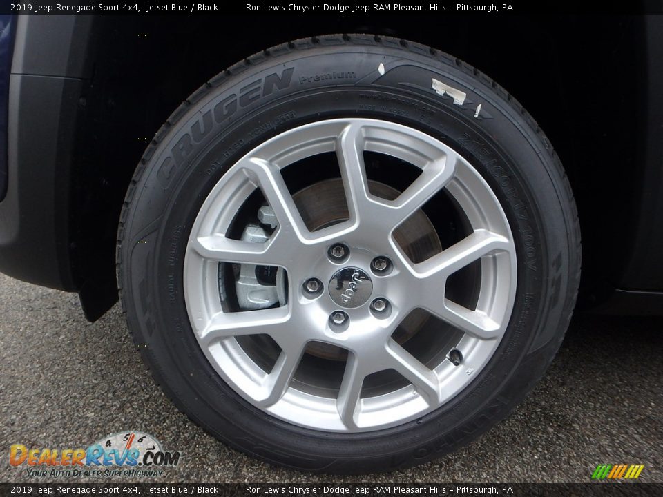 2019 Jeep Renegade Sport 4x4 Jetset Blue / Black Photo #10