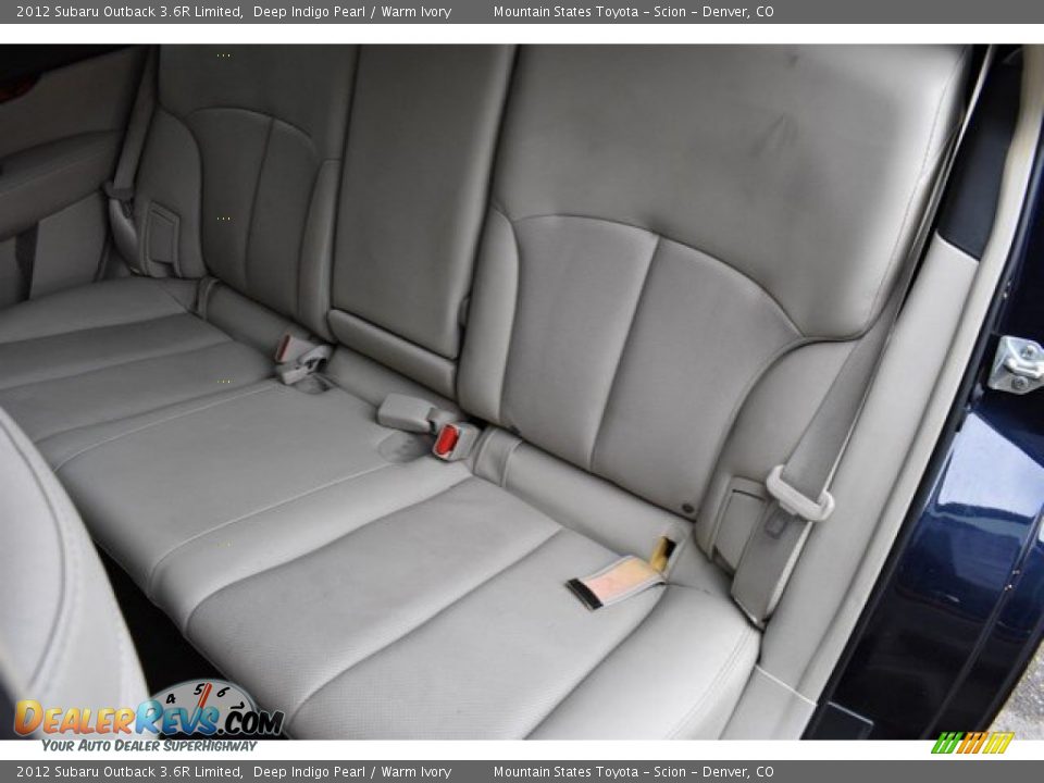 2012 Subaru Outback 3.6R Limited Deep Indigo Pearl / Warm Ivory Photo #22