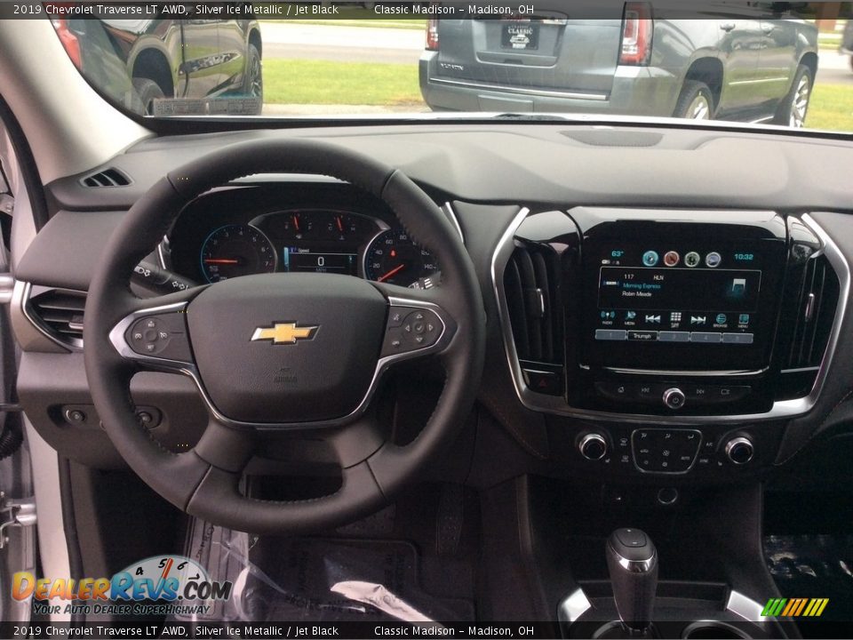 2019 Chevrolet Traverse LT AWD Silver Ice Metallic / Jet Black Photo #12