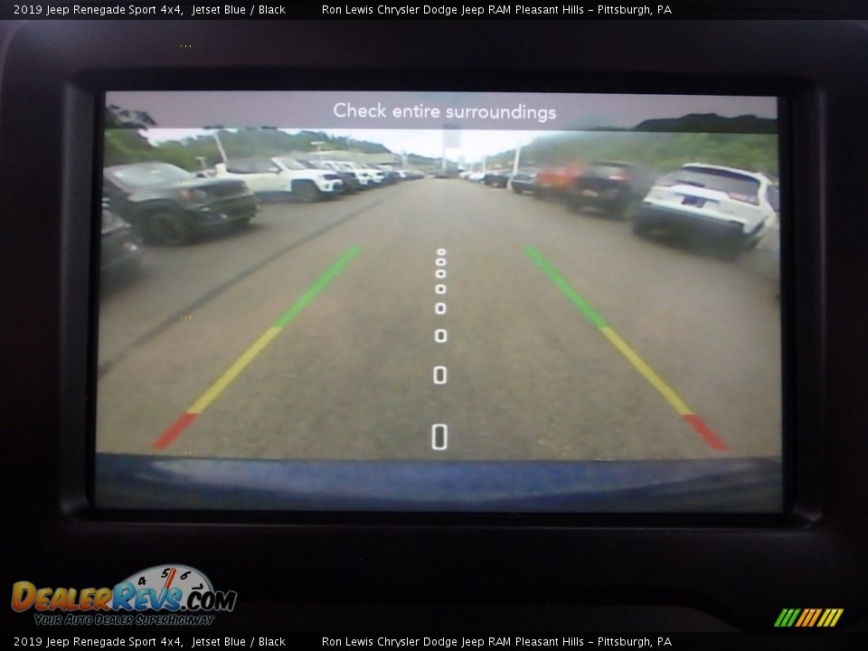 2019 Jeep Renegade Sport 4x4 Jetset Blue / Black Photo #16