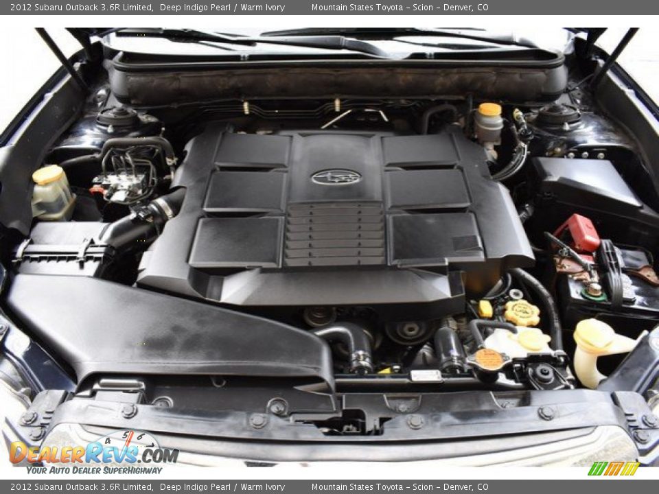 2012 Subaru Outback 3.6R Limited Deep Indigo Pearl / Warm Ivory Photo #28