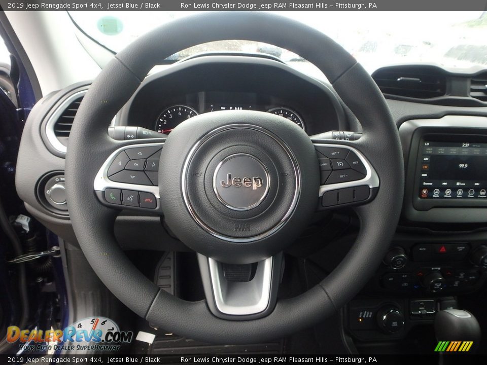 2019 Jeep Renegade Sport 4x4 Jetset Blue / Black Photo #18